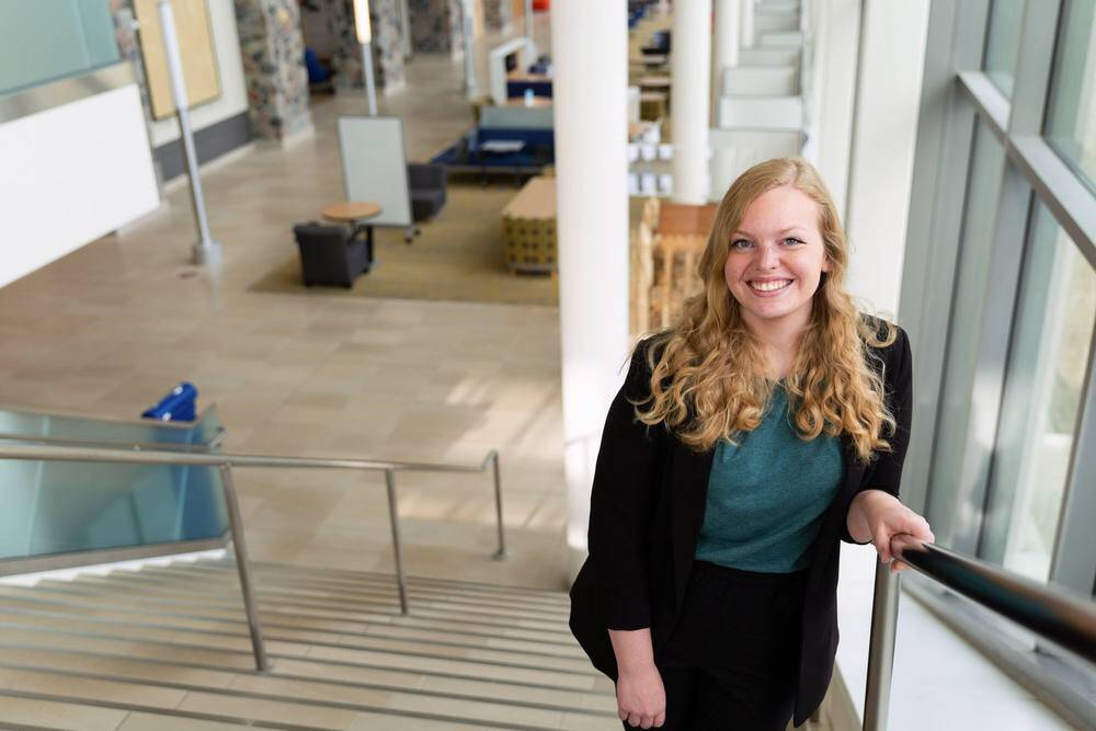 Murray '21 is recognized for planning Michigan's first ever virtual programming conference